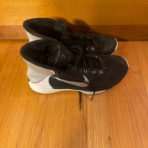 Nike Womens Basketball Shoes Size 11 Black Silver Prime Hype DF 2016 Sneakers